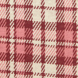 Cream Plaid Jacquard, Poly-Viscose