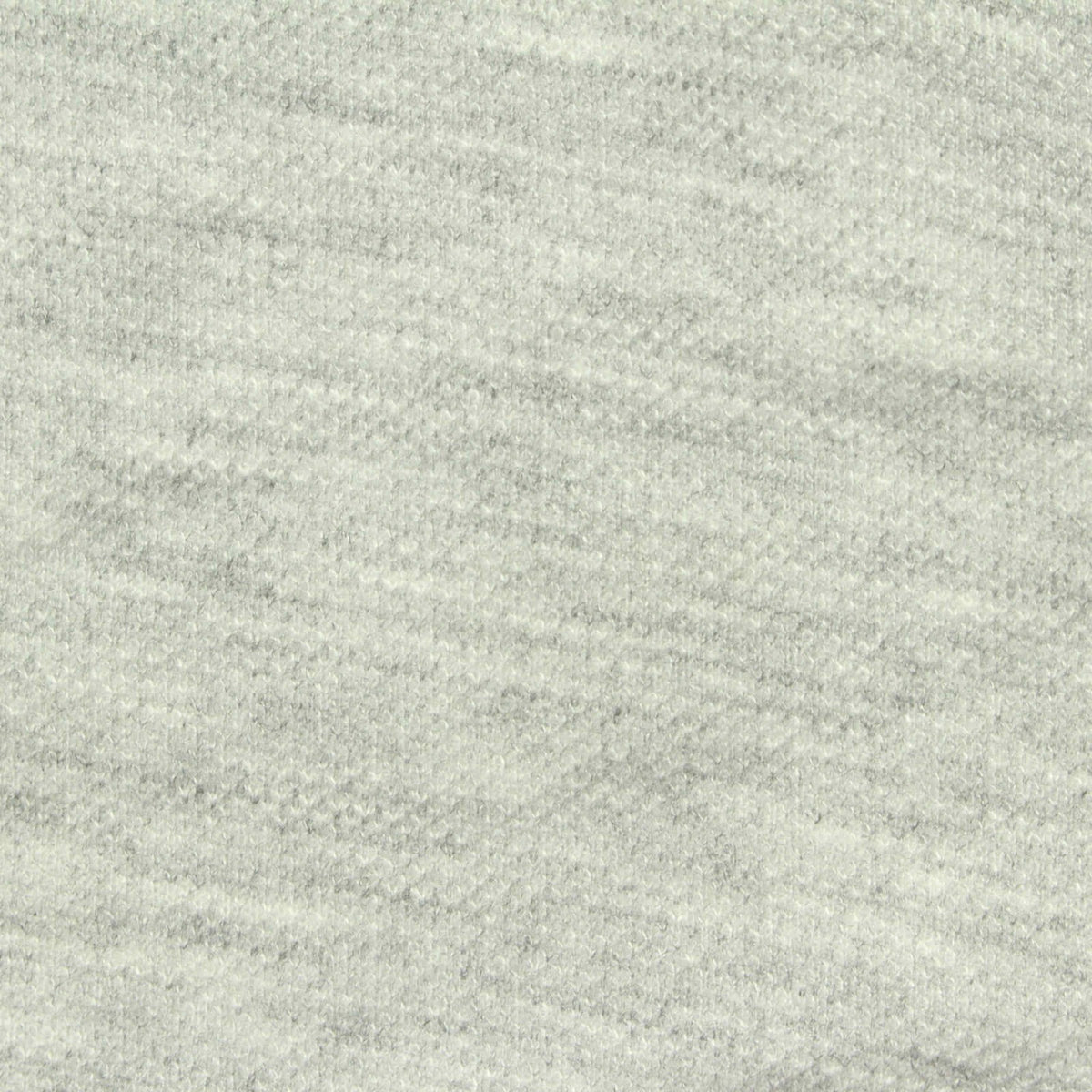 Light Grey Marl Interlock Knit, Polyester, 220 gsm, 185 cm