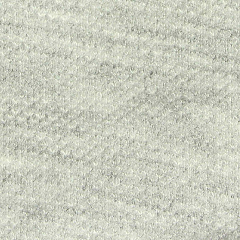 Light Grey Marl Interlock Knit, Polyester, 220 gsm, 185 cm