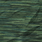 Green Horizontal-Stripe Jersey Knit, Polyester