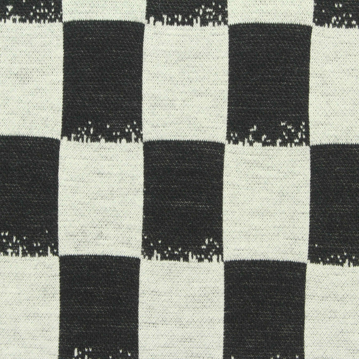 Black Check Jacquard, Nylon-Viscose