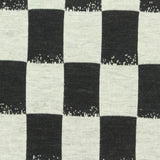 Black Check Jacquard, Nylon-Viscose