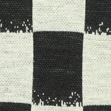 Black Check Jacquard, Nylon-Viscose — texture