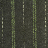 Dark Green Stripes Jacquard, Poly-Viscose