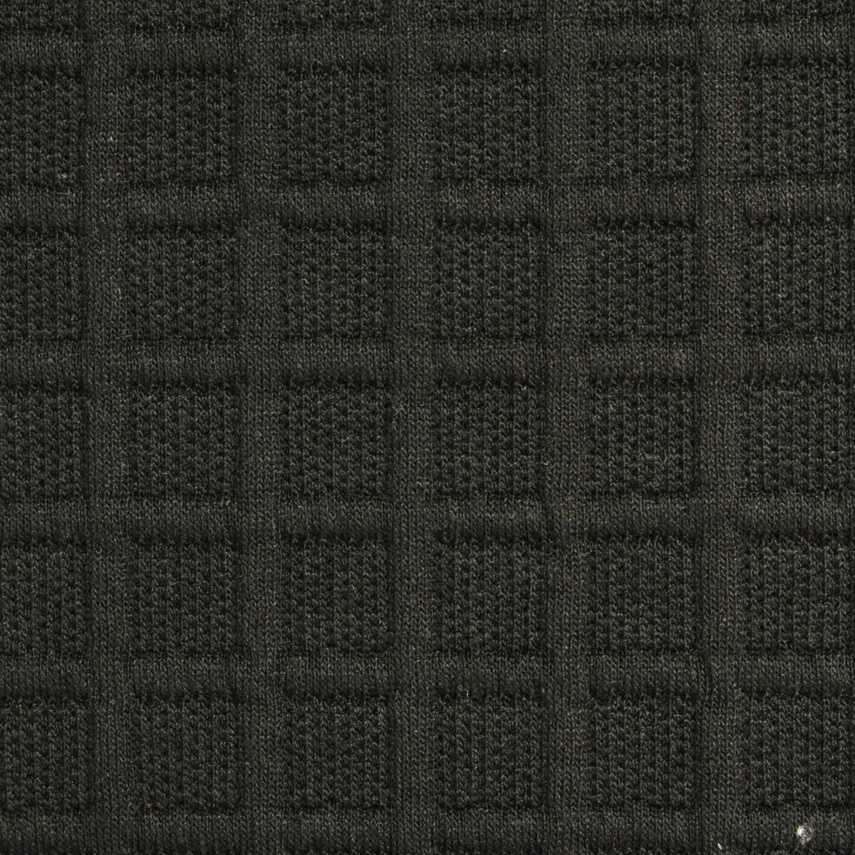 Green Tone-on-Tone Square Jacquard, Polyester