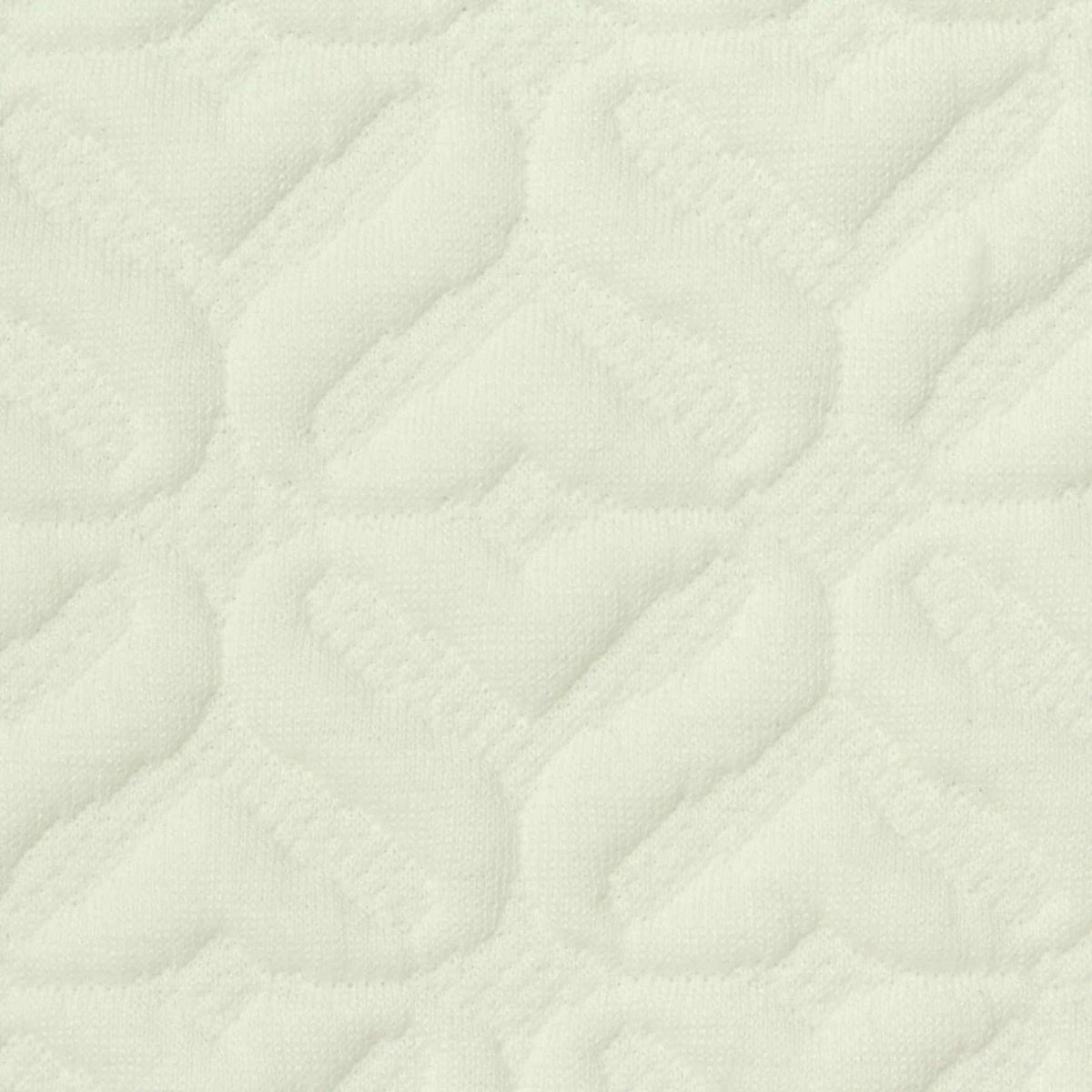 Cream Tone-on-Tone Jacquard, Polyester, 290 gsm