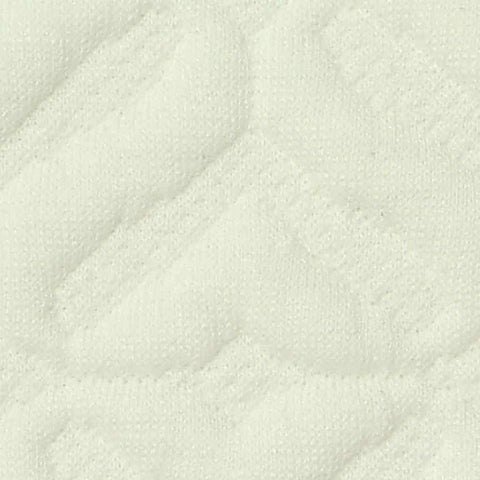 Cream Tone-on-Tone Jacquard, Polyester, 290 gsm