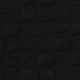 Black Textured-Square Jacquard, Polyester