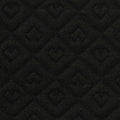 Black Hearts Jacquard, Polyester, 305 gsm