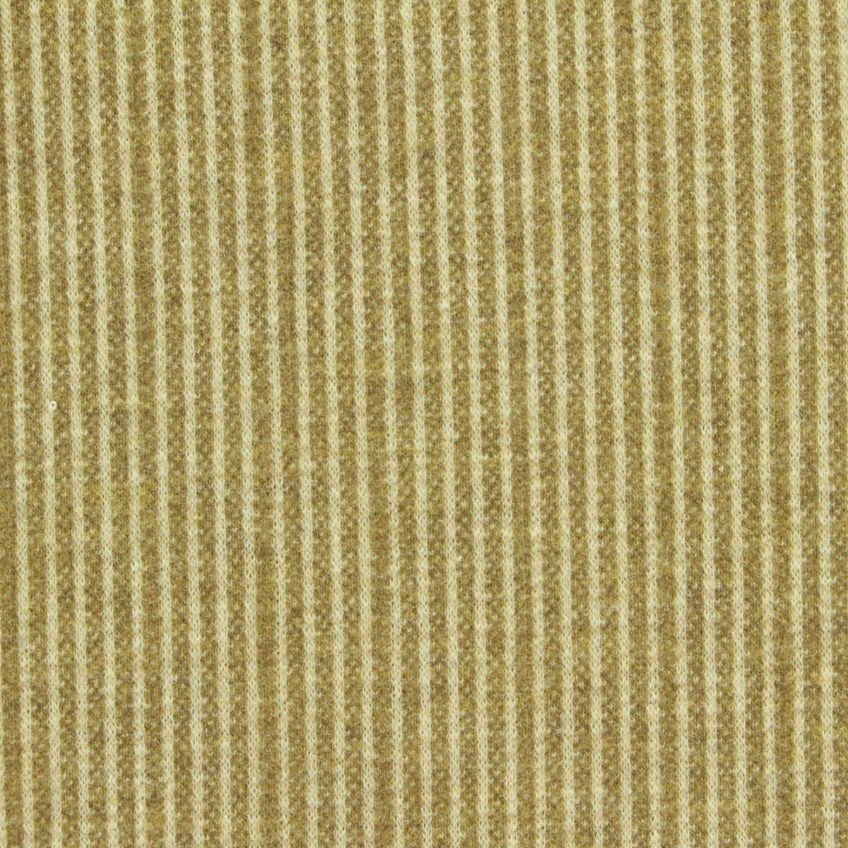 Cream Stripe Interlock Knit, Poly-Viscose