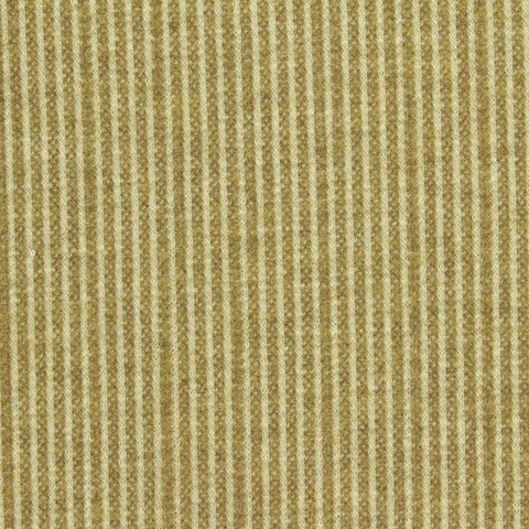 Cream Stripe Interlock Knit, Poly-Viscose
