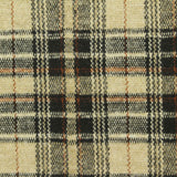 Beige Plaid Jacquard, Poly-Viscose