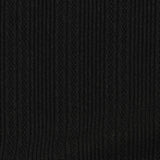 Black Diamond Rib Knit