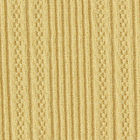 Light Camel Textured-Stripe Rib Knit