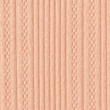 Orange Openwork Rib Knit — texture