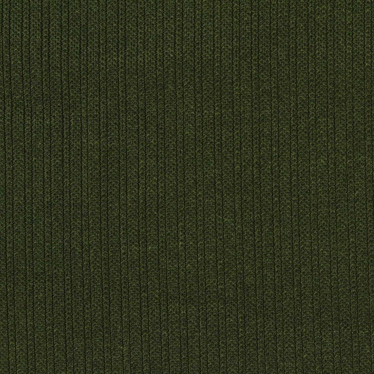 Dark Green Marl Rib Knit, Polyester, 247 gsm