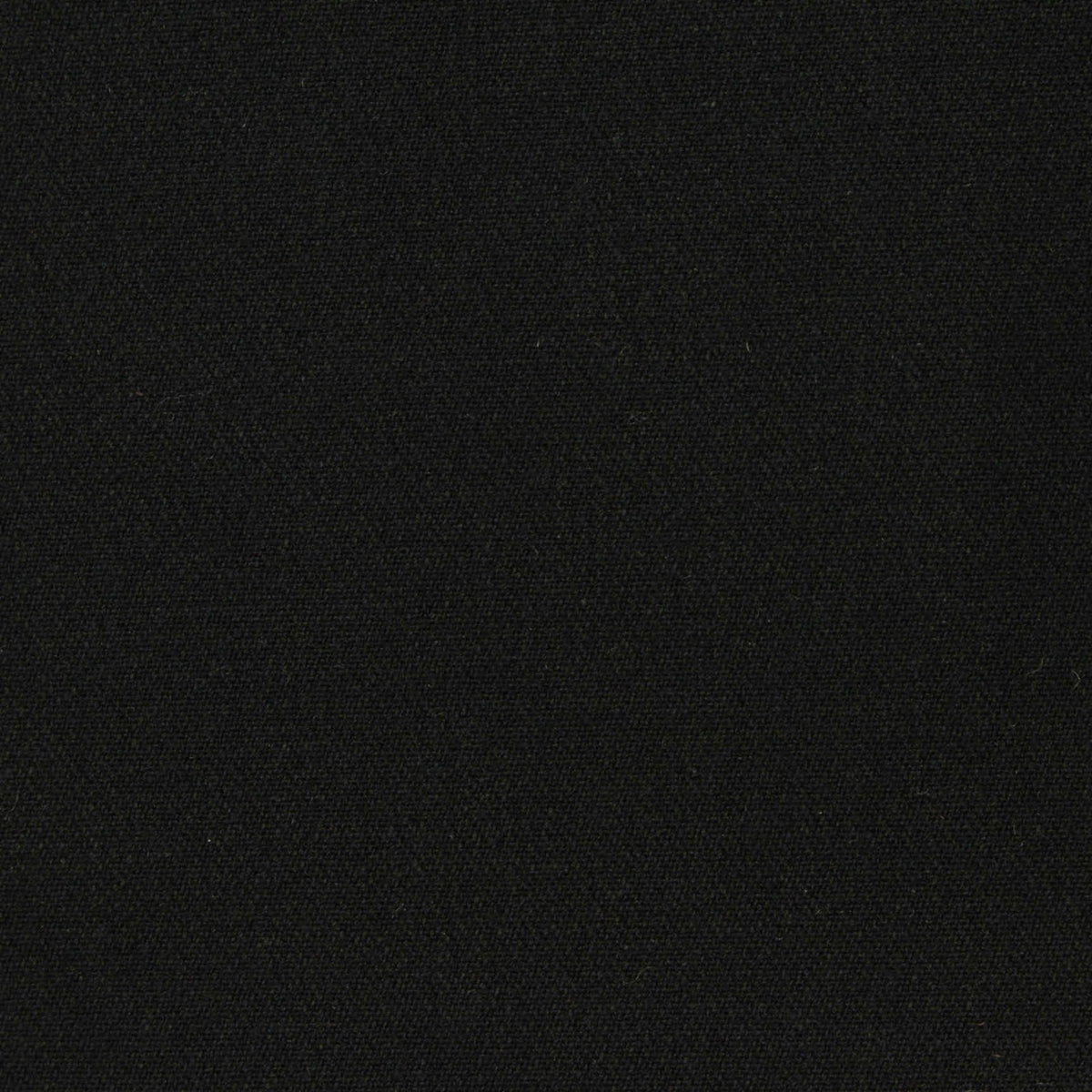 Polyester Viscose Stretch Twill Fabric, 358 gsm, 150 cm — Black