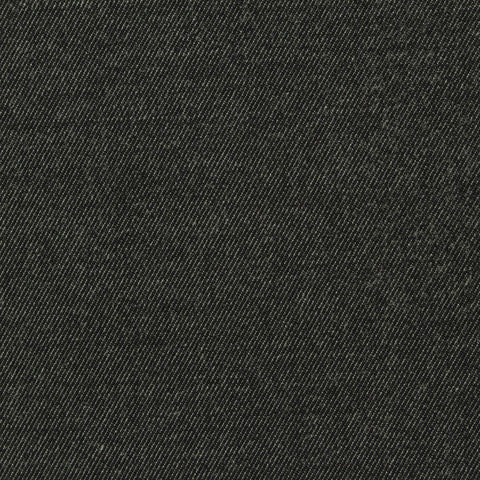 Heather Polyester Stretch Twill Fabric, 255 gsm, 150 cm — Grey