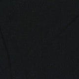 Polyester Stretch Woven Fabric, 135 gsm, 150 cm — Black