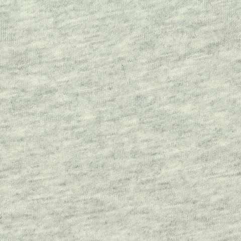 Light Grey Marl Jersey Knit, Cotton, 125 gsm