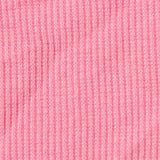 Cotton Polyester Stretch Rib Knit Fabric, 280 gsm, 110 cm — Pink — texture