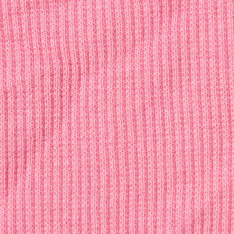 Cotton Polyester Stretch Rib Knit Fabric, 280 gsm, 110 cm — Pink, ref EF-246903