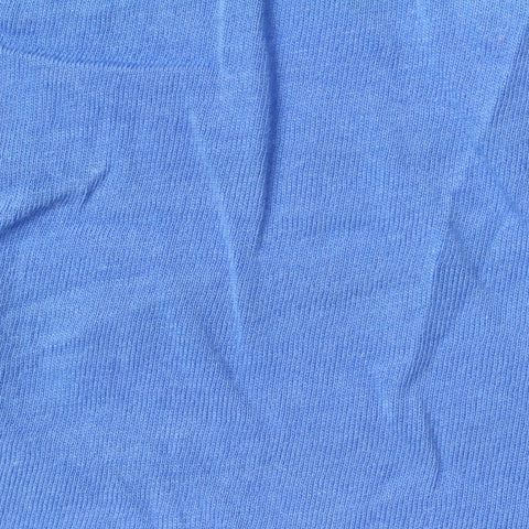 100% Cotton Jersey Knit Fabric, 135 gsm, 165 cm — Blue