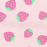 Floral 100% Cotton Jersey Knit Fabric, 116 gsm, 190 cm — Pink