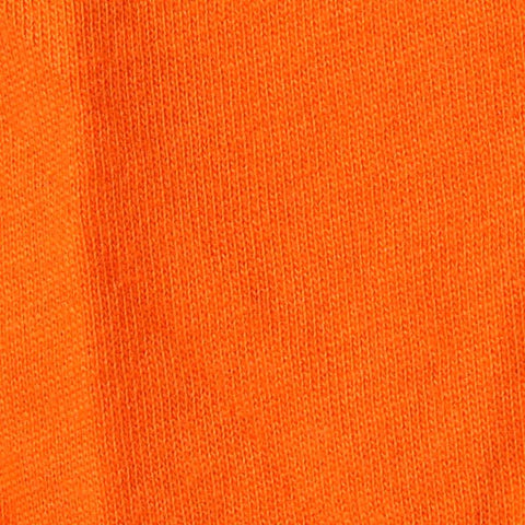 100% Cotton Jersey Knit Fabric, 145 gsm, 170 cm — Orange