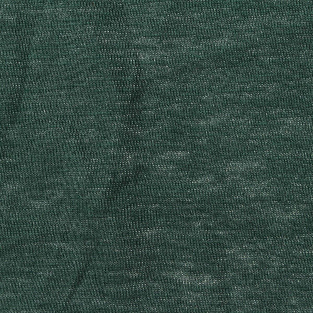 Dark Green Marl Jersey Knit, Cotton-Poly, 190 gsm