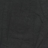 Polyester Acrylic Blend Stretch Jersey Knit Fabric, 140 gsm, 185 cm — Black