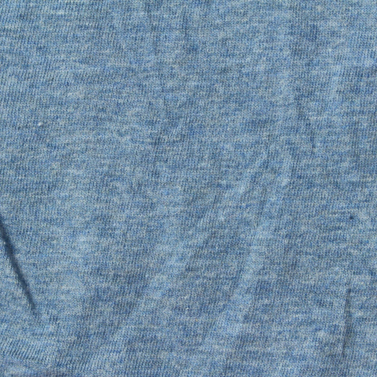 Blue Marl Jersey Knit, Cotton-Poly, 165 gsm