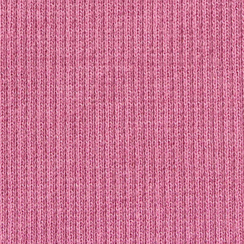 Cotton Polyester Stretch Rib Knit Fabric, 280 gsm, 110 cm — Pink, ref EF-246959