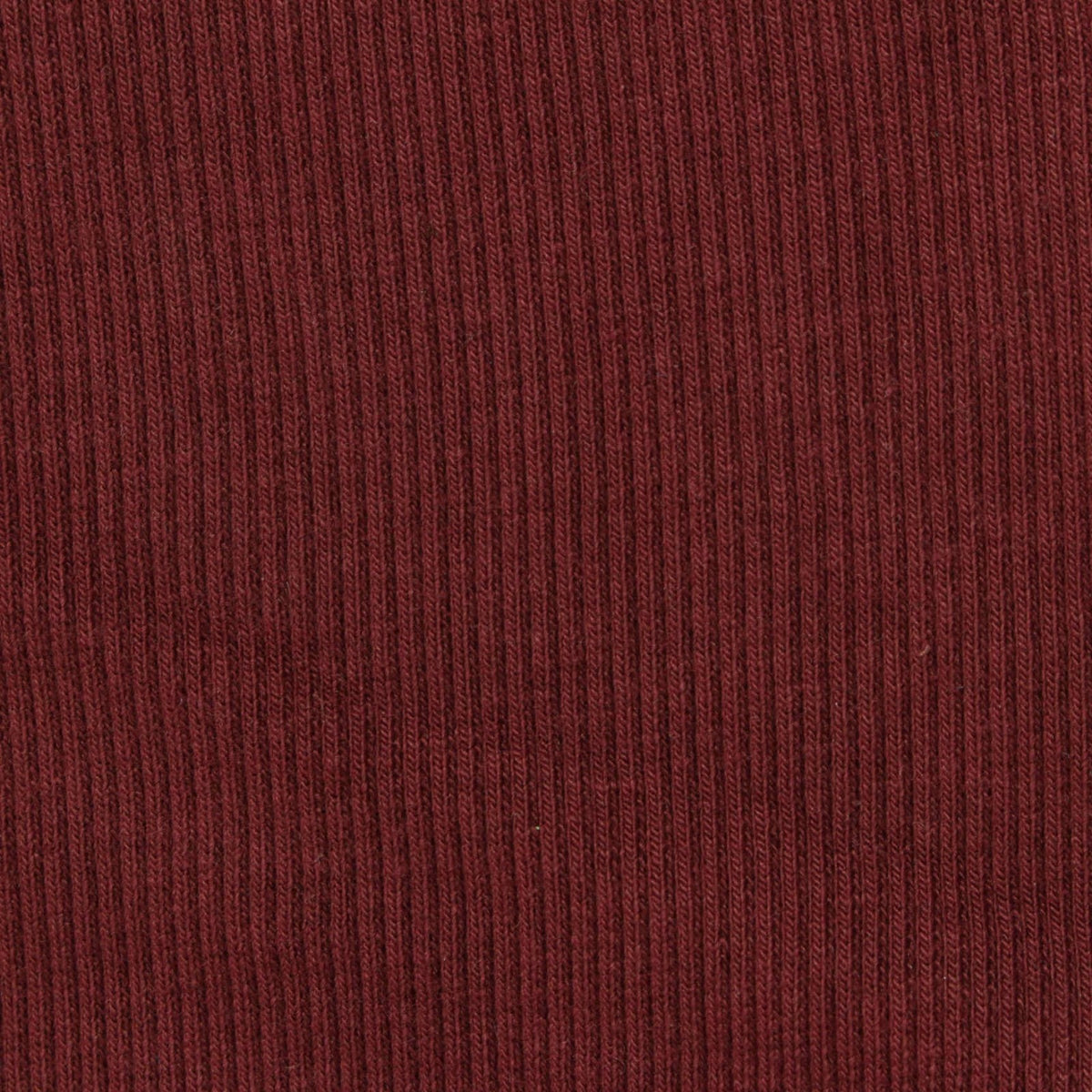 Cotton Polyester Stretch Rib Knit Fabric, 380 gsm, 130 cm — Red, ref EF-246976