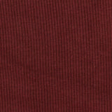 Cotton Polyester Stretch Rib Knit Fabric, 380 gsm, 130 cm — Red