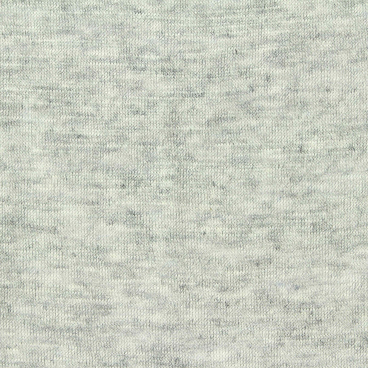 Light Grey Marl Jersey Knit, Cotton-Poly, 130 gsm, 156 cm