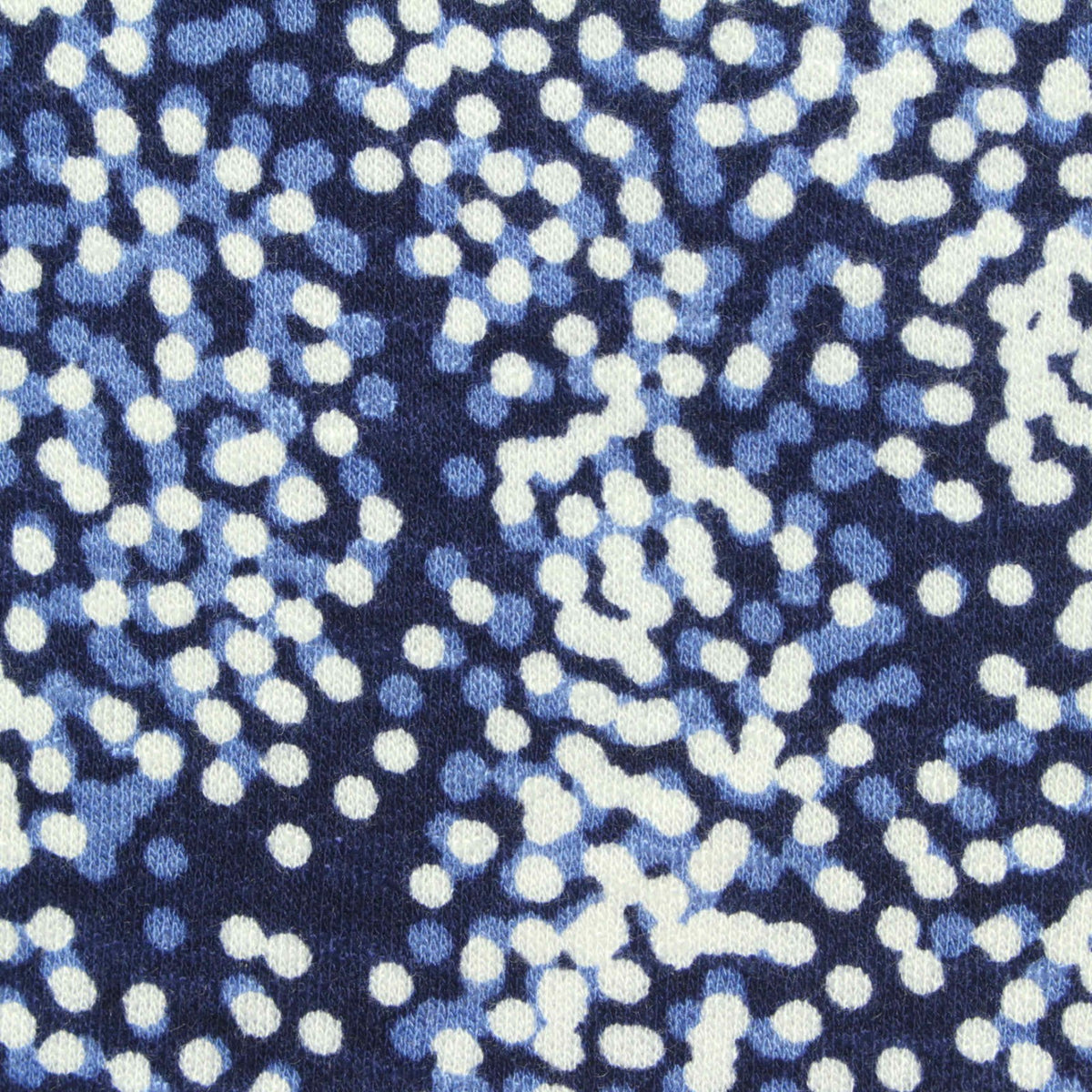 White Flecks Jersey Knit, Viscose