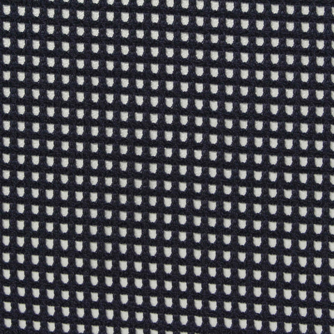 Jacquard Polyester Stretch Mesh Fabric, 140 gsm, 160 cm — Navy