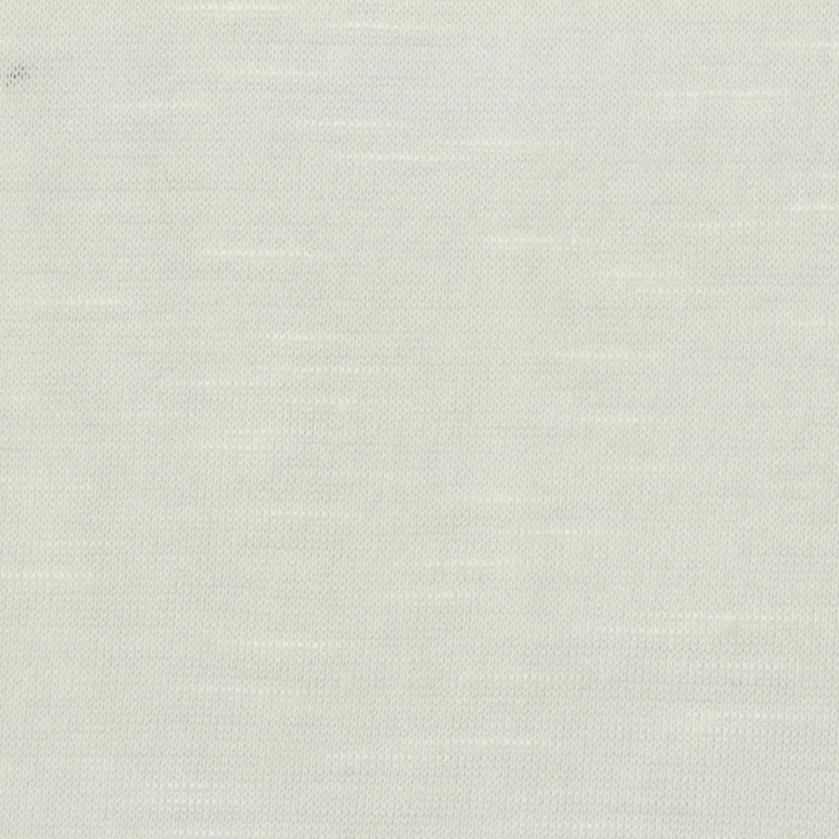 Slub Polyester Viscose Jersey Knit Fabric, 130 gsm, 180 cm — White