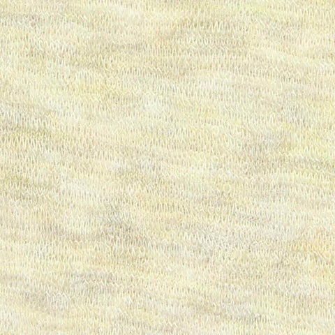 Light Yellow Marl Interlock Knit, Polyester