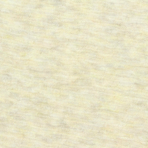 Light Yellow Marl Interlock Knit, Polyester