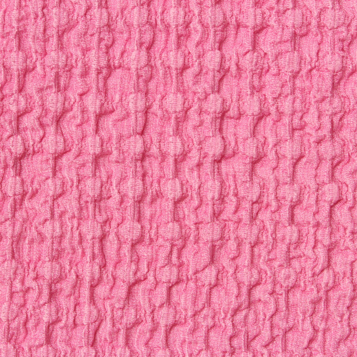 Jacquard Polyester Stretch Crepe Fabric, 170 gsm, 130 cm — Pink