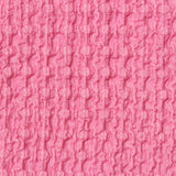 Jacquard Polyester Stretch Crepe Fabric, 170 gsm, 130 cm — Pink