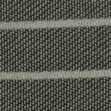 Dark Grey Horizontal-Stripe French Terry, Cotton-Poly