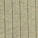 Black Vertical-Stripe Interlock Knit, Polyester