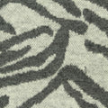 Jacquard Cotton Polyester Interlock Knit Fabric, 230 gsm, 170 cm — White