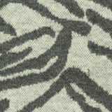 Jacquard Cotton Polyester Interlock Knit Fabric, 230 gsm, 170 cm — White