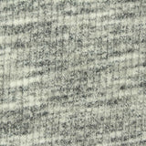 Dark Grey Marl Rib Knit, Viscose-Poly