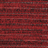 Red Horizontal-Stripe Knit, Poly-Nylon — texture