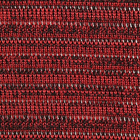 Red Horizontal-Stripe Knit, Poly-Nylon